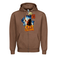 Chestnut bark at the moon Zipper Hoodie - artisFamous