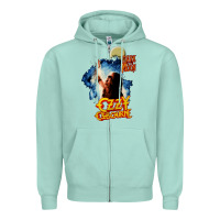 Seafoam bark at the moon Zipper Hoodie - artisFamous