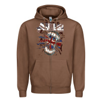 Chestnut asking alexandria flag Zipper Hoodie - artisFamous