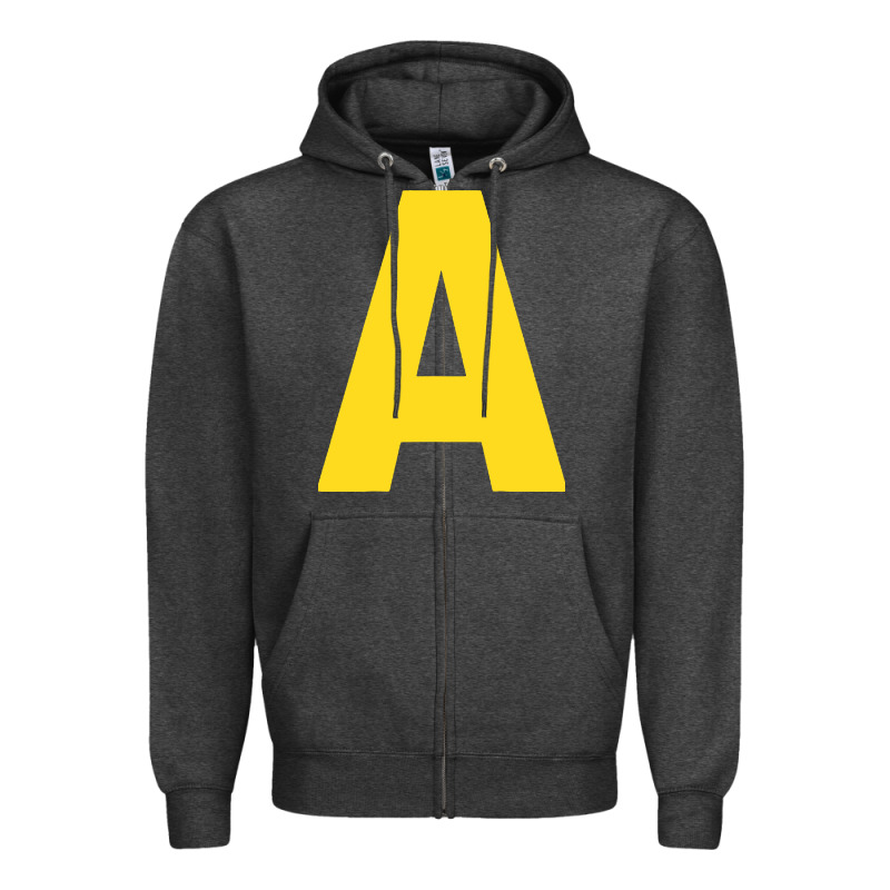 Letter A Chipmunk Christmas Zipper Hoodie by artisFamous | Teevron