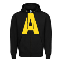 Black letter a chipmunk christmas Zipper Hoodie - artisFamous
