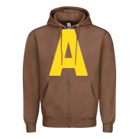 Chestnut letter a chipmunk christmas Zipper Hoodie - artisFamous
