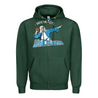 Sports Green vatican city hailmarys Zipper Hoodie - artisFamous