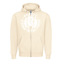 Sandshell strong to the finish Zipper Hoodie - artisFamous