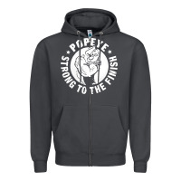 Smoke strong to the finish Zipper Hoodie - artisFamous