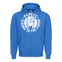 True Royal strong to the finish Zipper Hoodie - artisFamous