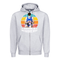 Heather Grey tom daley knitting is my favourite sport  3 Zipper Hoodie - artisFamous