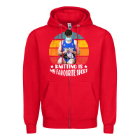 Tom Daley Knitting Is My Favourite Sport  3 Zipper Hoodie | Teevron