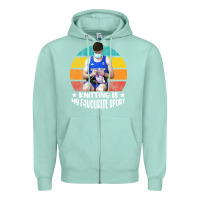 Seafoam tom daley knitting is my favourite sport  3 Zipper Hoodie - artisFamous