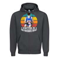 Smoke tom daley knitting is my favourite sport  3 Zipper Hoodie - artisFamous