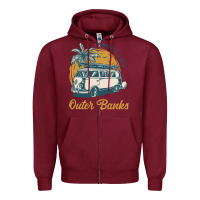 Burgundy outer banks pogue life. Zipper Hoodie - artisFamous