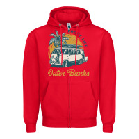 Red outer banks pogue life. Zipper Hoodie - artisFamous