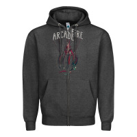 Arcade Fire Hand Zipper Hoodie | Teevron