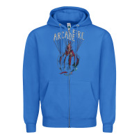 True Royal arcade fire hand Zipper Hoodie - artisFamous