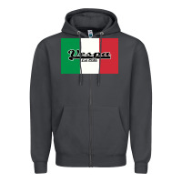 Smoke vespa motorcycle Zipper Hoodie - artisFamous
