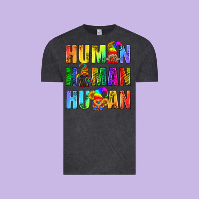 Human Pride Lgbt Vintage Tee Designed By Bundleandbundleshop