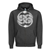 Charcoal Heather auryn neverending story Zipper Hoodie - artisFamous