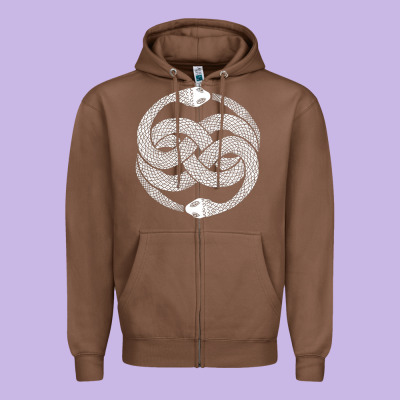 Auryn Neverending Story Zipper Hoodie Designed By Artisfamous