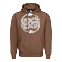 Chestnut auryn neverending story Zipper Hoodie - artisFamous