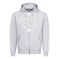 Heather Grey auryn neverending story Zipper Hoodie - artisFamous