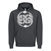 Smoke auryn neverending story Zipper Hoodie - artisFamous