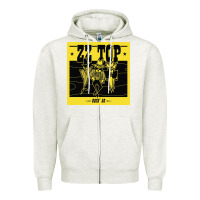 Oatmeal Heather zz top  goin  50 Zipper Hoodie - artisFamous