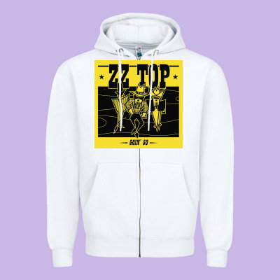 Zz Top  Goin  50 Zipper Hoodie Designed By Artisfamous