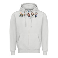 Dove Grey Dream Theater Zipper Hoodie - artisFamous
