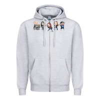 Heather Grey Dream Theater Zipper Hoodie - artisFamous