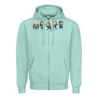 Seafoam Dream Theater Zipper Hoodie - artisFamous