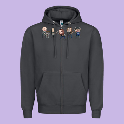Dream Theater Zipper Hoodie Designed By Artisfamous