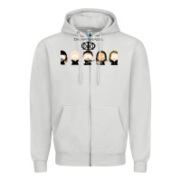 Dove Grey Dream Theater Zipper Hoodie - artisFamous