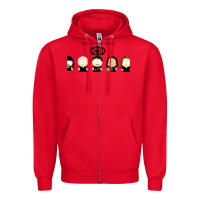 Red Dream Theater Zipper Hoodie - artisFamous