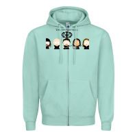 Seafoam Dream Theater Zipper Hoodie - artisFamous