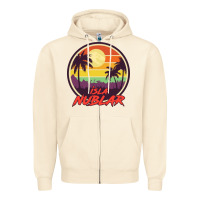 Sandshell isla nublar holiday Zipper Hoodie - artisFamous