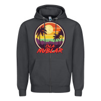 Smoke isla nublar holiday Zipper Hoodie - artisFamous