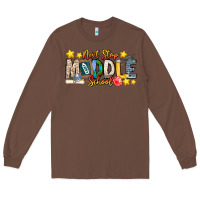 Chestnut Next Stop Middle School Long Sleeve Tee - CowhideDigitalArt