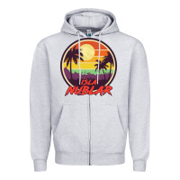 Heather Grey isla nublar holiday Zipper Hoodie - artisFamous