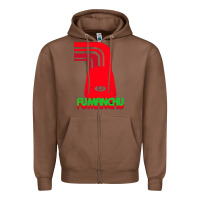 Chestnut fu manchu Zipper Hoodie - artisFamous