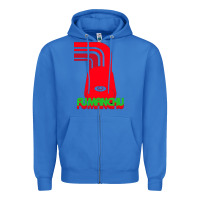 True Royal fu manchu Zipper Hoodie - artisFamous
