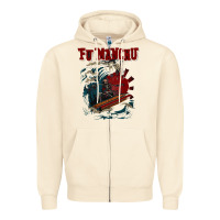 Sandshell fu manchu Zipper Hoodie - artisFamous