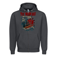 Smoke fu manchu Zipper Hoodie - artisFamous