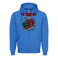 True Royal fu manchu Zipper Hoodie - artisFamous