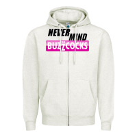 Oatmeal Heather Never Mind the Buzzcocks Zipper Hoodie - artisFamous