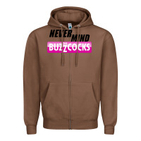 Chestnut Never Mind the Buzzcocks Zipper Hoodie - artisFamous
