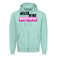 Seafoam Never Mind the Buzzcocks Zipper Hoodie - artisFamous