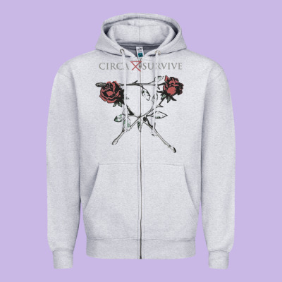 Circa Survive Zipper Hoodie Designed By Artisfamous