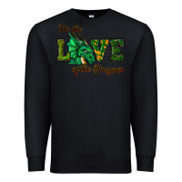 Black For The Love Of The Dragons Premium Sweatshirt - RanaPortraitStore
