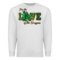 Oatmeal Heather For The Love Of The Dragons Premium Sweatshirt - RanaPortraitStore