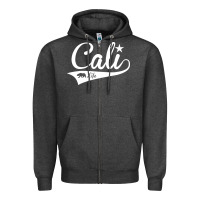 Charcoal Heather camo cali Zipper Hoodie - artisFamous